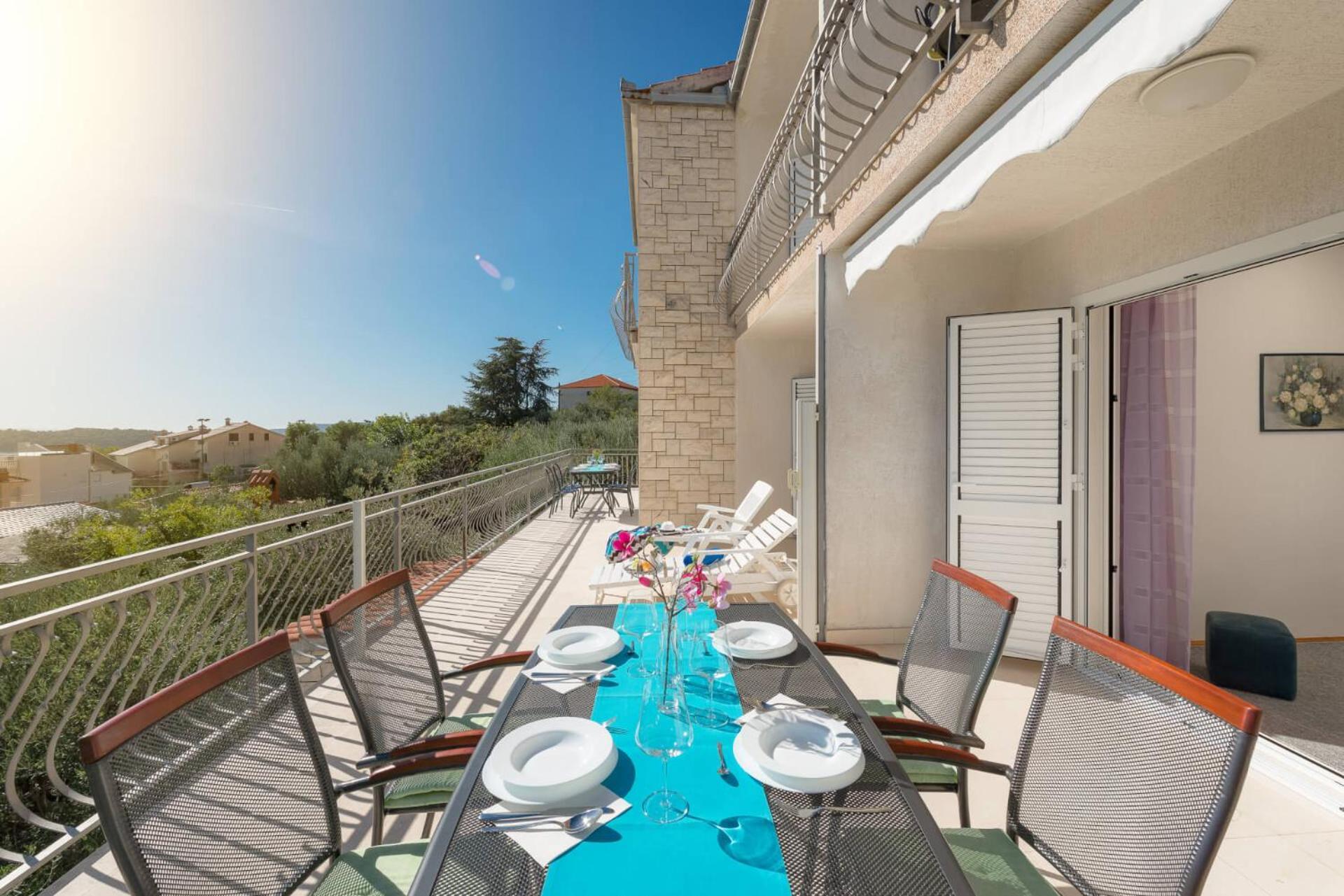 Residence Villa Irena Apartments Трогир Экстерьер фото